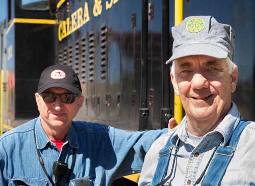 Smiling Engineer and Brakeman